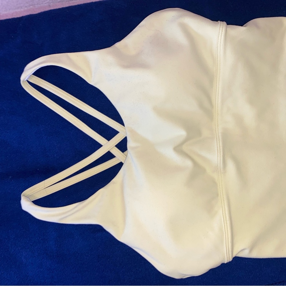 NVGTN Yellow Strappy Tank Top